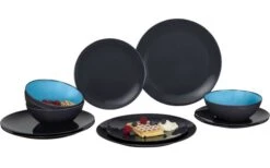 Gimex Grey Line Melamine Tableware Set 12 Pcs