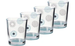 Brunner Acylic Deep Sea 4-piece Glass Set