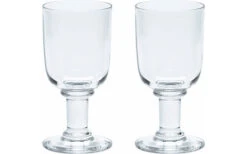 Gimex Plastic Red Wine Glass 0.25 L Set Of 2