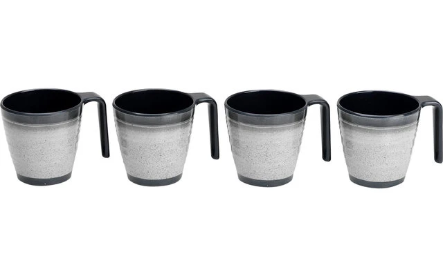 Flamefield 12-piece Granite Grey Melamine Set 5 Flamefield 12-piece Granite Grey Melamine Set - Image 3