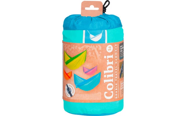 La Siesta Double Travel Hammock Colibri 3.0 River 7 La Siesta Double Travel Hammock Colibri 3.0 River - Image 5