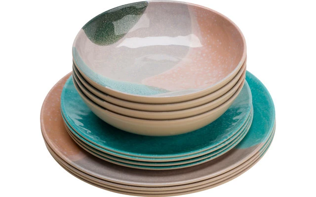 Flamefield Dunes And Sea Tableware Set 12 Pcs. 3 Flamefield Dunes And Sea Tableware Set 12 Pcs.