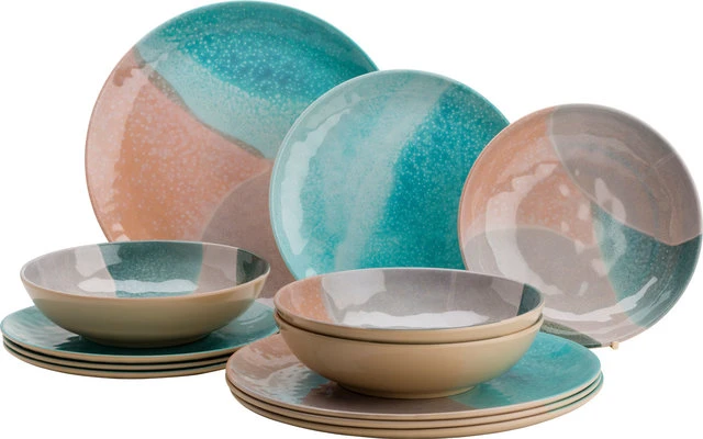 Flamefield Dunes And Sea Tableware Set 12 Pcs. 4 Flamefield Dunes And Sea Tableware Set 12 Pcs. - Image 2