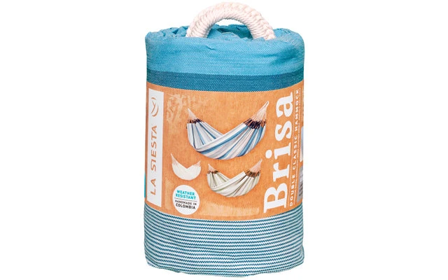 La Siesta Brisa Double Outdoor Hammock Lime 5 La Siesta Brisa Double Outdoor Hammock Lime - Image 3