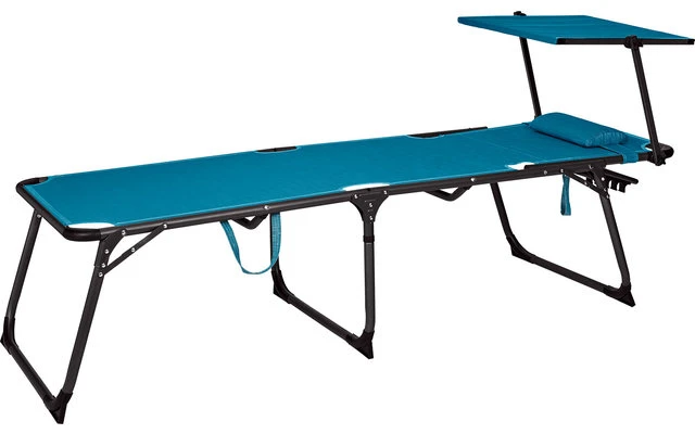 Berger Slimline Tripod Sun Lounger Light Blue 3 Berger Slimline Tripod Sun Lounger Light Blue