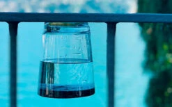 Polycarbonate Magnetic Glasses With Coaster, Set Of 2