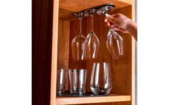 Silwy Magnet Metal Bar 25 Cm With Leather Coating Black 13 Silwy Magnet Metal Bar 25 Cm With Leather Coating Black -Fritz Berger 336500 2618273