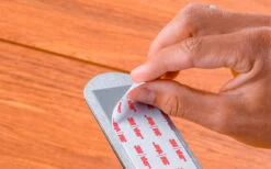 Silwy Magnet Metal Bar 25 Cm With Leather Coating Blue -Fritz Berger 337100 2618297 1