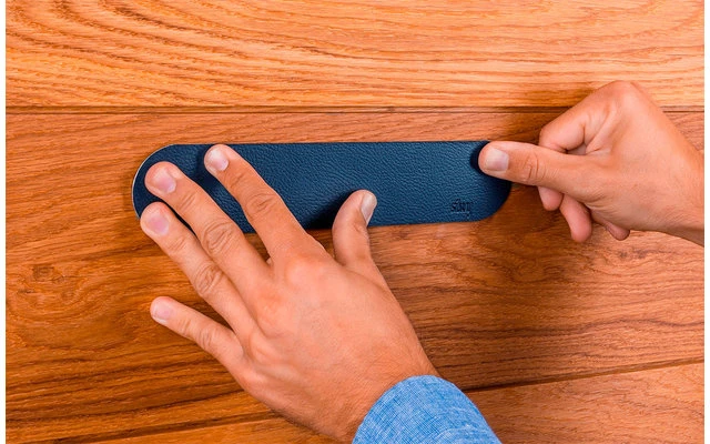 Silwy Magnet Metal Bar 25 Cm With Leather Coating Black 6 Silwy Magnet Metal Bar 25 Cm With Leather Coating Black - Image 4