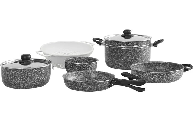 Berger Stone Rock Saucepan Set 10 Pcs. 3 Berger Stone Rock Saucepan Set 10 Pcs.