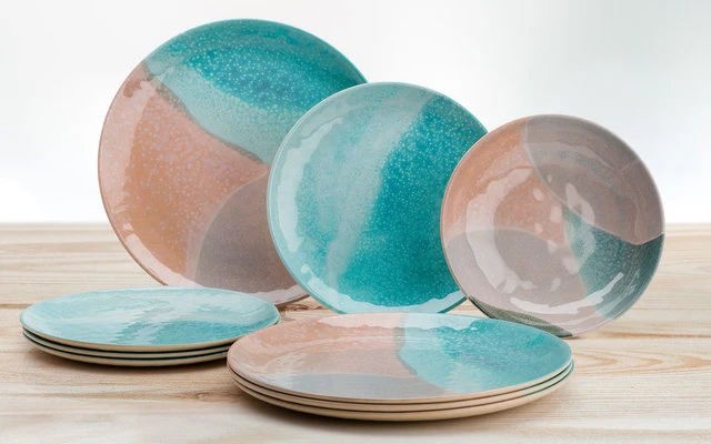 Flamefield Dunes And Sea Tableware Set 12 Pcs. 6 Flamefield Dunes And Sea Tableware Set 12 Pcs. - Image 4