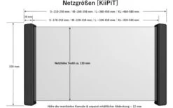 KiiPiT Storage Net Incl. Mounting Set S 210 - 250 Mm -Fritz Berger 347759 2412505