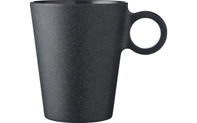Mepal Bloom Mug 300 Ml Pebble Black 5 Mepal Bloom Mug 300 Ml Pebble Black - Image 3