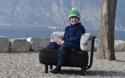 One Bar Armchair Element 1 Light Grey / Red -Fritz Berger 365744 2413685 1