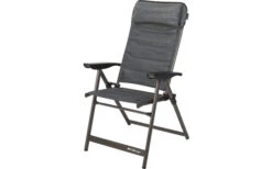 Berger Slimline Folding Chair Set Anthracite 2 Pieces