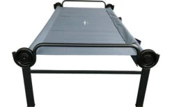 Disc-O-Bed XLT Single Edition Camping Cot With Side Pocket