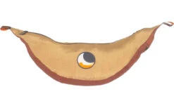 Ticket To The Moon King Size Hammock - Burgundy/Dark Yellow