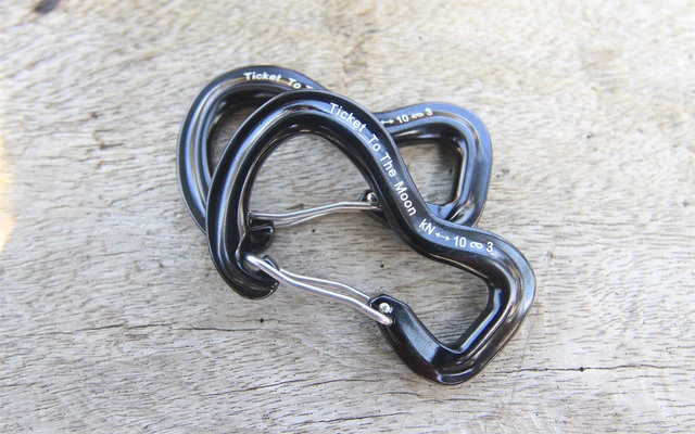 Ticket To The Moon Aluminium 10kN Aluminium Carabiner 2 Pieces 5 Ticket To The Moon Aluminium 10kN Aluminium Carabiner 2 Pieces - Image 3