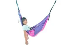 Ticket To The Moon Mini Hammock Kids Hammock 150 X 100 Cm Pink/Purple