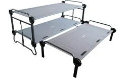 Disc-O-Bed Trundle Camping Cot Without Side Bag Anthracite -Fritz Berger 384049 2791049
