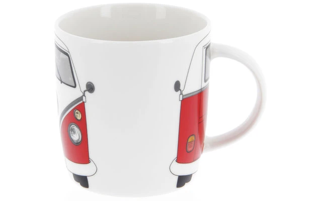 VW T1 Bulli Coffee Cup 370 Ml Red 4 VW T1 Bulli Coffee Cup 370 Ml Red - Image 2