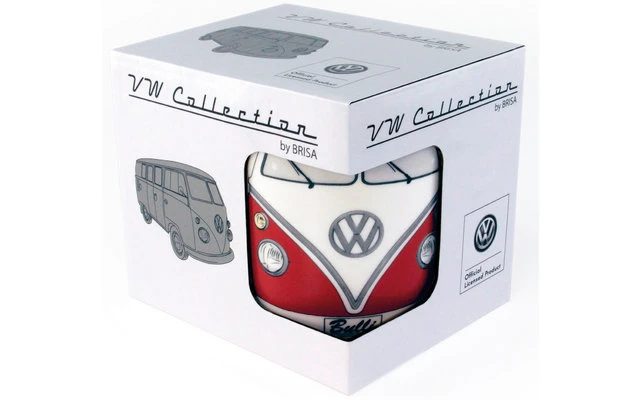 VW T1 Bulli Coffee Cup 370 Ml Red 5 VW T1 Bulli Coffee Cup 370 Ml Red - Image 3