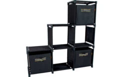 Bo-Camp Industrial Zwart Chest Of Drawers Incl. 3 Storage Boxes