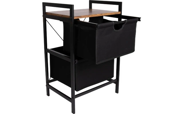 Bo-Camp Industrial Eldert Camping Cabinet 2 Compartments 3 Bo-Camp Industrial Eldert Camping Cabinet 2 Compartments