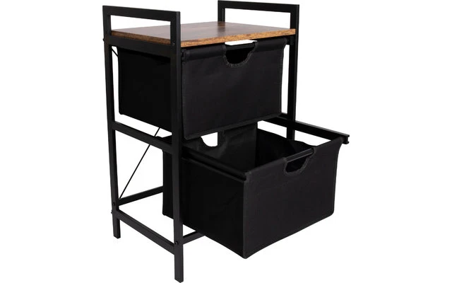 Bo-Camp Industrial Eldert Camping Cabinet 2 Compartments 4 Bo-Camp Industrial Eldert Camping Cabinet 2 Compartments - Image 2