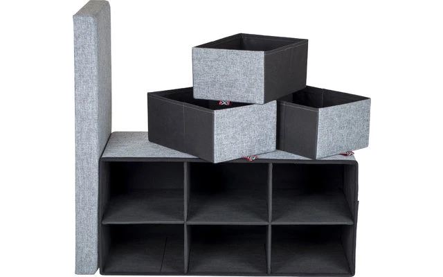 Bo-Camp Urban Outdoor Barnet Ottoman 6 Compartments 5 Bo-Camp Urban Outdoor Barnet Ottoman 6 Compartments - Image 3