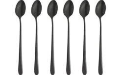 Amefa Austin Coffee Spoon Set 6 Pcs Black