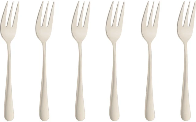 Amefa Cake Fork Set AUSTIN 6 Pcs. Black 4 Amefa Cake Fork Set AUSTIN 6 Pcs. Black - Image 2
