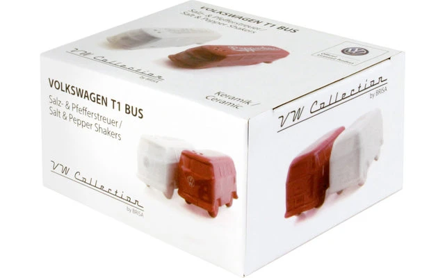 VW Collection T1 Bus Salt & Pepper Shaker Red / White 7 VW Collection T1 Bus Salt & Pepper Shaker Red / White - Image 5