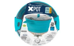 Sea To Summit Seat To Summit X-Pot 2.8 Folding Pot 2.8 Litre Grey