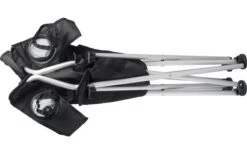 Basic Nature Travelchair Comfort Folding Chair Black