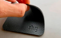 Silwy Longdrink Magnet Plastic Glasses Incl. Metallic Gel Coasters 6 Pcs Grey