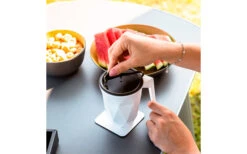 Silwy Magnetic Coffee Cup With Lid Incl. Metal Nano Gel Pad 11 Silwy Magnetic Coffee Cup With Lid Incl. Metal Nano Gel Pad -Fritz Berger 435243 3100839