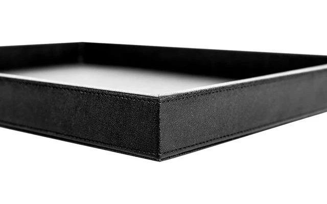 Silwy Metal Tray Leather Look 41.5 X 31.5 X 4 Cm 6 Silwy Metal Tray Leather Look 41.5 X 31.5 X 4 Cm - Image 4