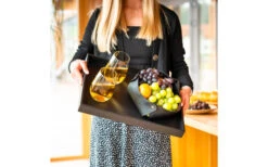 Silwy Metal Tray Leather Look 41.5 X 31.5 X 4 Cm 11 Silwy Metal Tray Leather Look 41.5 X 31.5 X 4 Cm -Fritz Berger 435654 3104351