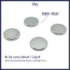 Silwy Power Magnets Incl. Adhesive Pads 4 Pieces 2 Silwy Power Magnets Incl. Adhesive Pads 4 Pieces -Fritz Berger 435756 3104664