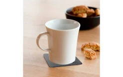 Silwy Porcelain Magnet Handle Cups Incl. Metal Nano Gel Pads 2 Piece White Coasters -Fritz Berger 435786 3104564