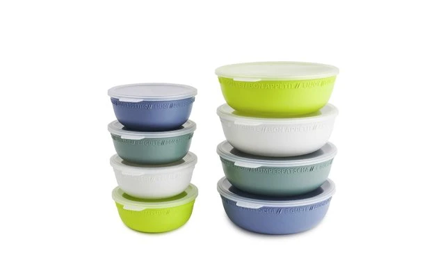 Rotho Tresa Bowl With Lid 0.35 Liters Green Blue 5 Rotho Tresa Bowl With Lid 0.35 Liters Green Blue - Image 3