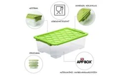 Rotho Evo Safe Storage Box 11 Liters 12 Rotho Evo Safe Storage Box 11 Liters -Fritz Berger 442848 3317237