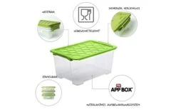 Rotho Evo Safe Storage Box 11 Liters 15 Rotho Evo Safe Storage Box 11 Liters -Fritz Berger 444071 3317270