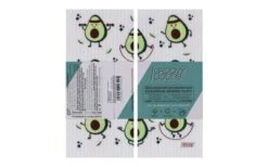 GroovyGoods Ecological Sponge Cloth 20 X 17 Cm Avocado