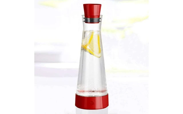 Emsa Carafe Flow Slim Friend 1 Liter Red 5 Emsa Carafe Flow Slim Friend 1 Liter Red - Image 3