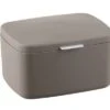 Wenko Bathroom Box Barcelona With Lid Storage Box Taupe