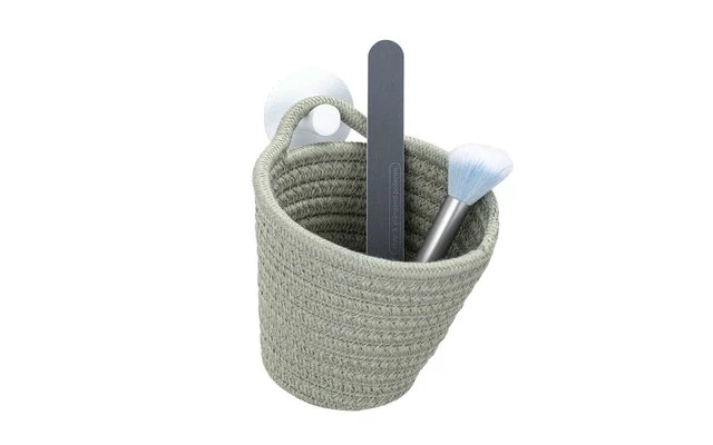 Wenko Bathroom Basket Soria Black 3 Wenko Bathroom Basket Soria Black