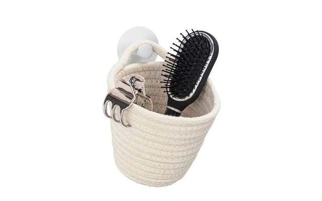 Wenko Bathroom Basket Soria Sand 5 Wenko Bathroom Basket Soria Sand - Image 3