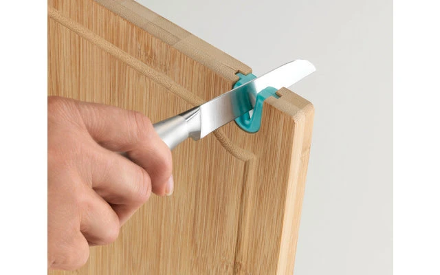 Wenko Cutting Board With Knife Sharpener 23 X 33 X 1.5 Cm 5 Wenko Cutting Board With Knife Sharpener 23 X 33 X 1.5 Cm - Image 3